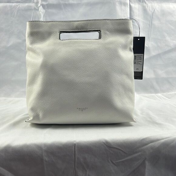 NWOT Tahari White Bag  - Picture 1 of 5